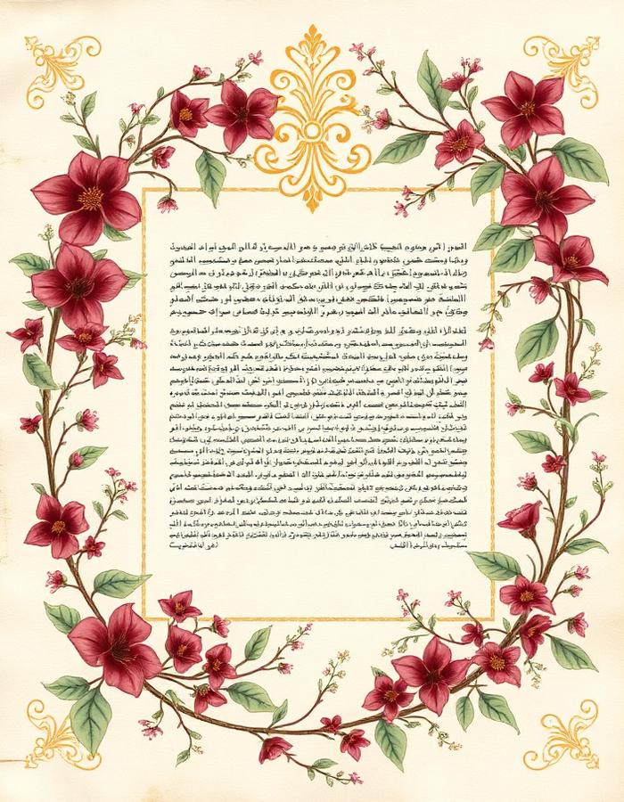 Ketubah dipinta a mano — opera 2